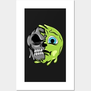 Nauseated Zombie Emoji Posters and Art